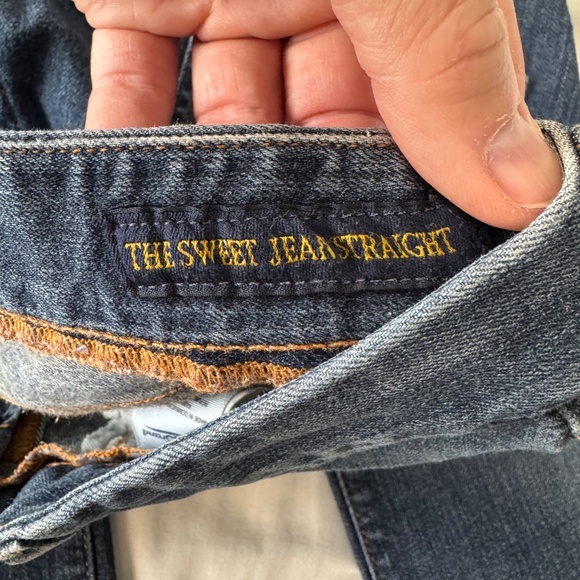 Lucky Brand Women's Sweet Jean Straight Medium Wash Denim Blue Jeans Size 4 / 27 - Picture 8 of 14